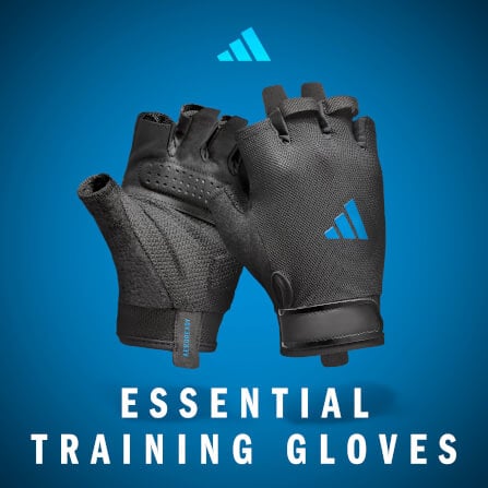 ถุงมือ Essential Training ADIDAS ADGB-15000BL สีน้ำเงิน ไซส์ XS_6